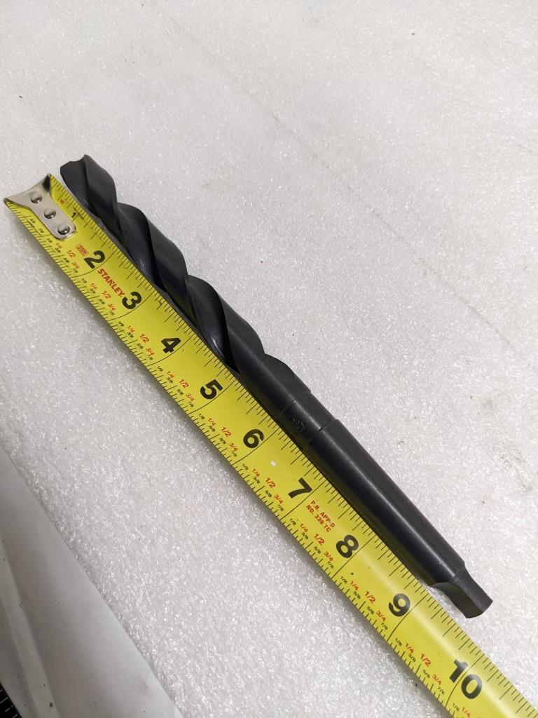 UNBRANDED 45/64" HIGH SPEED DRILL BIT 9-1/2" OAL 6" FLUTE RIGHT HAND NEW D0