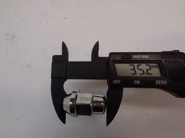 CHROME WHEEL LUG NUTS CLOSED END METRIC 12X1.25 20 PACK R15T2