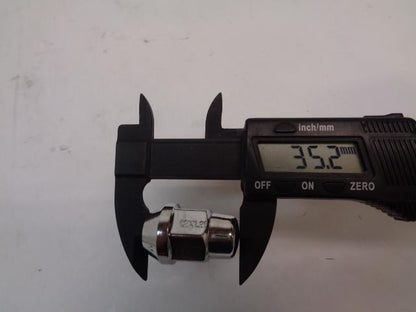 CHROME WHEEL LUG NUTS CLOSED END METRIC 12X1.25 20 PACK R15T2