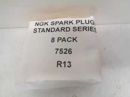 NGK SPARK PLUGS STANDARD SERIES 8 PACK 7526 R13T1