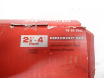 MILWAUKEE EXACT PUNCH AND DIE SYSTEM 49-16-2695 2&1/2" TO 4" CONDUIT R35