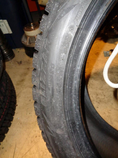 2 BRIDGESTONE BLIZZAK WS90 P 245 45 19 98H SL TIRES 011539