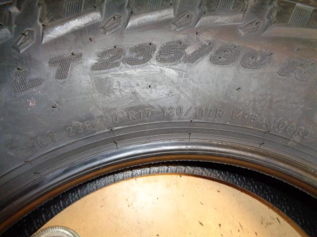 PIRELLI SCORPION ALL TERRAIN PLUS LT 235 80 17 120/117R LRE TIRE 2726300 BQ3