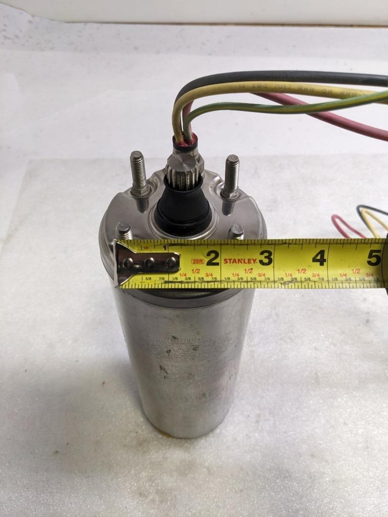 FRANKLIN ELECTRIC 2345229404 SUBMERSIBLE WELL MOTOR 3-WIRE 460V 3/4HP 3PH NEW H2
