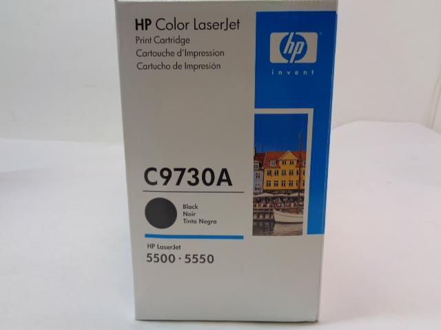 NEW HP LASERJET BLACK TONER CARTRIDGE C9730A FOR COLOR JET 5500 5550 SR