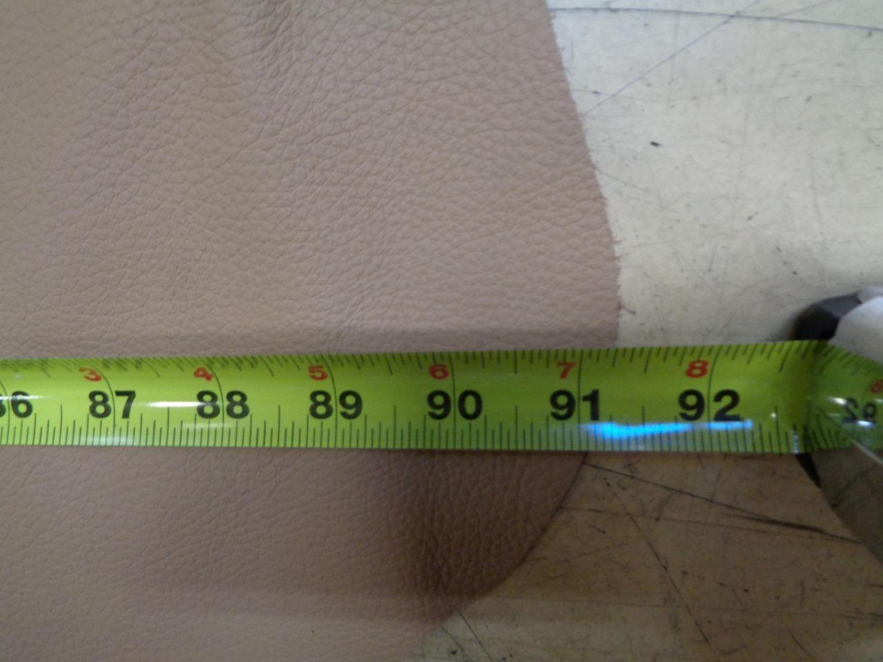 LEATHER HIDE 39.28 SQUARE FEET/3.65 SQUARE METERS TAN NEW N.3 SR