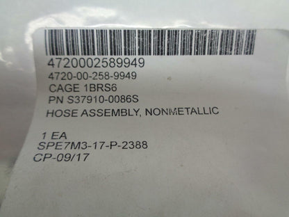 NEW Eaton Nonmetallic Hose Assembly for Aircraft 4720-00-258-9949 R10TD