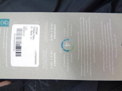 CANADA GOOSE MENS CHATEAU PARKA BLACK L/G 2053M NEW SR