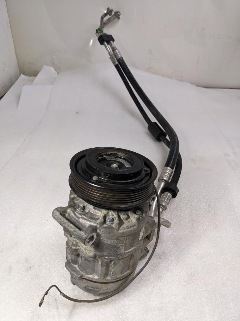 PORSCHE 911 996 BOXSTER DENSO A/C COMPRESSOR W/PIPE 99612601152 USED 996B.G.L.