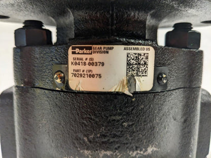 NEW PARKER 7029210075 LIGHT DUTY HYDRAULIC GEAR PUMP BSRG5
