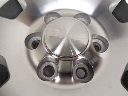 GMC MACHINED SILVER 6 SPOKE WHEEL for SIERRA YUKON 05-08 17X7.5 6X139.7 ET31 WR