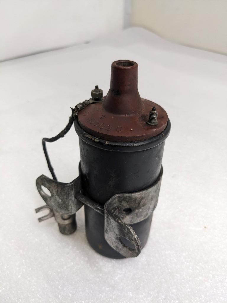 BOSCH TK6A3 6V IGNITION COIL WITH BRACKET FOR PORSCHE 356A USED R20
