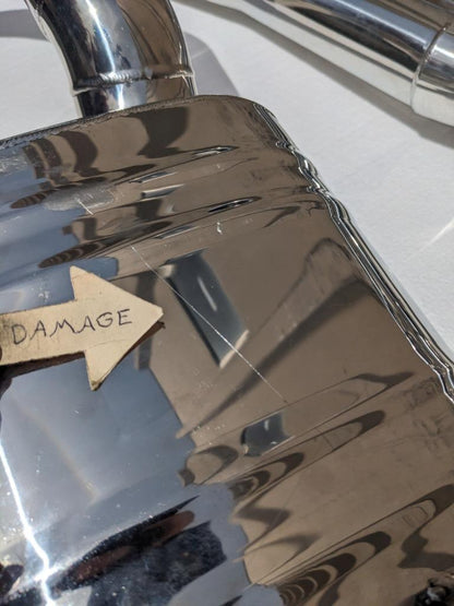 PARTIAL CORNERSTONE CPS-CBE-C7SS 3" CATBACK EXHAUST KIT FOR 14-19 C7 NEW B2