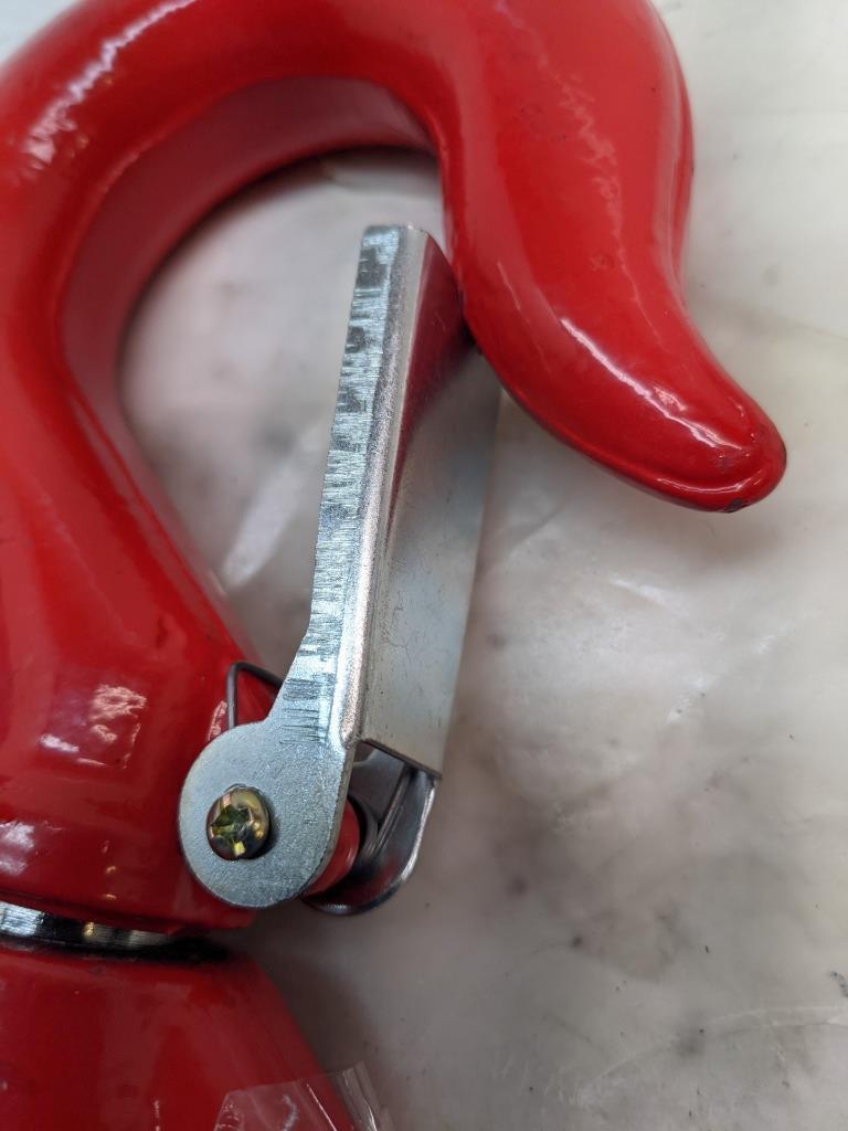 YONGXIN W.L.L. 7 TON HOIST HOOK 1" CLIP 11LBS NEW R15