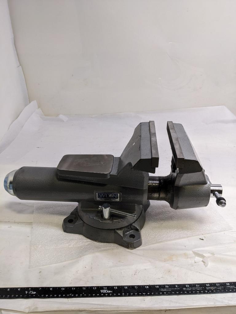 WILTON MP 28814 BENCH VISE 10" JAW WIDTH 12" JAW OPENING 360DEG SWIVEL NEW H1