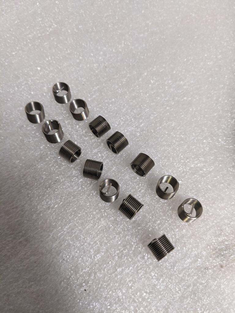 POWERCOIL 3523-10.00K THREAD REPAIR KIT M10-1.0 1.5D INSERTS 13/32 HSS NEW R22