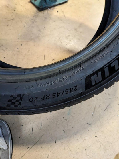 MICHELIN PILOT SPORT 4 ZP P 245 45 20 99Y XL TIRE 52969 CQ2