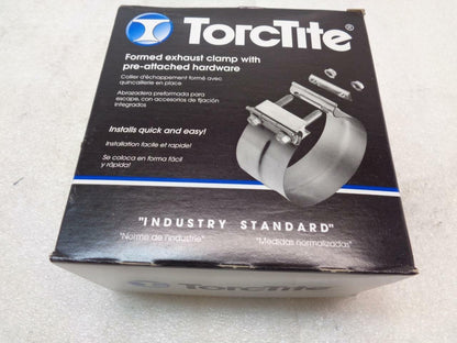 2 PACK NELSON INDUSTRIES TORCTITE 5'' EXHAUST CLAMPS WITH HARDWARE 90368A-10 R10