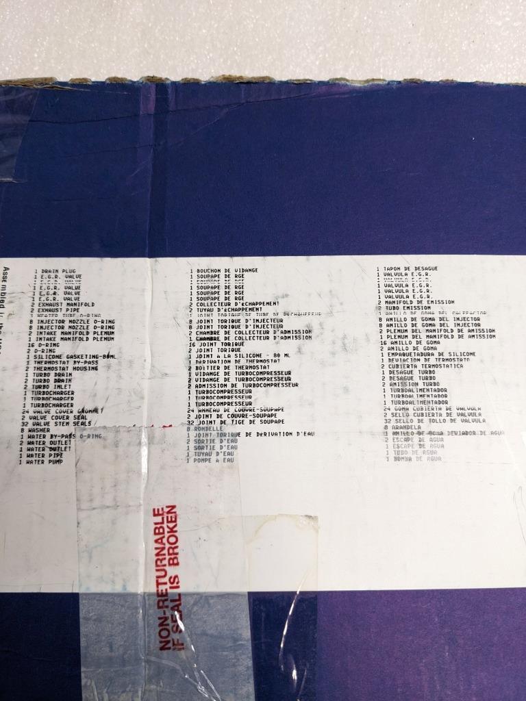 MAHLE HS54580 GASKET KIT FOR 2001-2004 GM TRUCK 6.6L DURAMAX DIESEL NEW R15