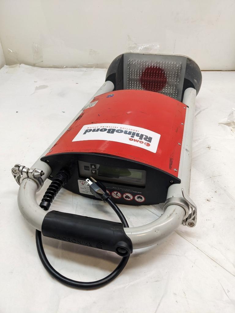 OMG RHINOBOND INDUCTION FASTENING SYSTEM MODEL 102 120 V W/CARRY CASE USED B2