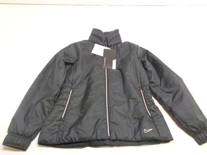 NEW GENUINE WOMENS NIKE BLACK GOLF JACKET SIZE LARGE 418572 010 SR