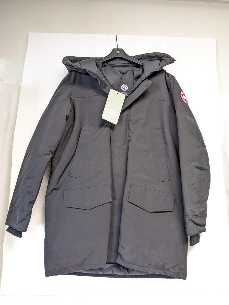 CANADA GOOSE MENS LANGFORD PARKA BLACK XL/TG 2052M NEW SR