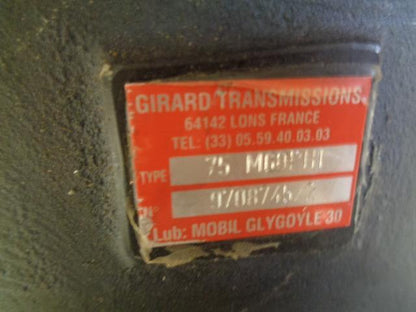 GIRARD TRANSMISSIONS DYNABOX MEDIUM WORM GEARBOX 75 M60PH1 NEW J2