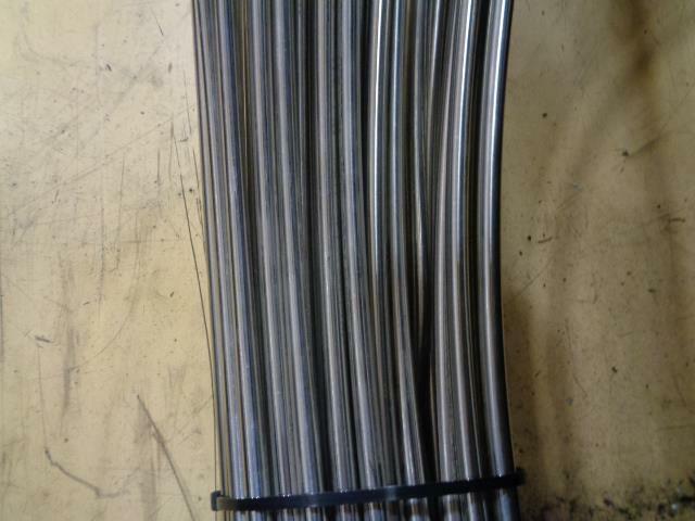 Greenville Welded TP316/316L .357/.245" Stainless Steel Tube Approx 100 Yard BSR