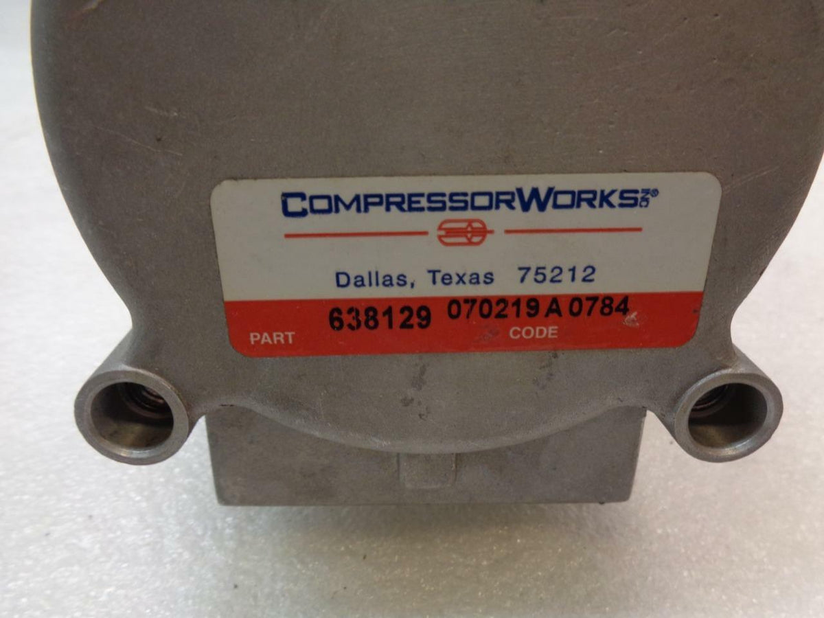 NEW COMPRESSOR WORKS 638129 AC COMPRESSOR (UNKNOWN FITMENT) R3