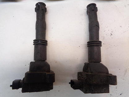 USED SET OF 5 PORSCHE 03-08 911 996 BOXSTER IGNITION COIL 996.602.102.00  R20T6