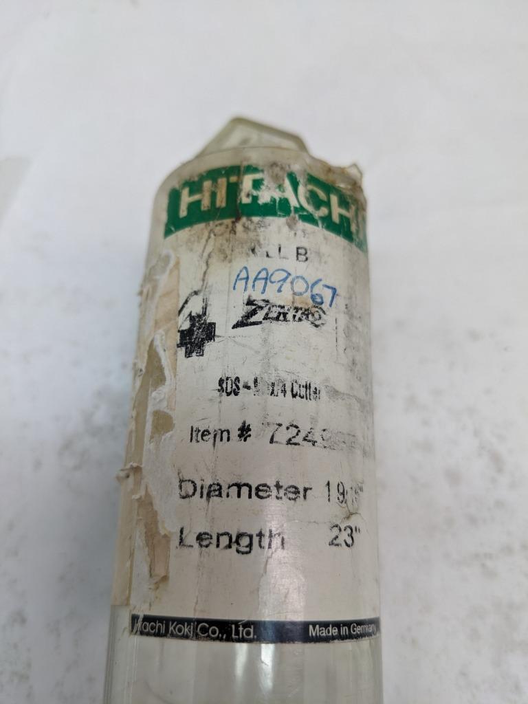 HITACHI DRILL BIT 4-CUTTER 1-9/16" 18" X 23 SDSMAX 724997 NEW D0