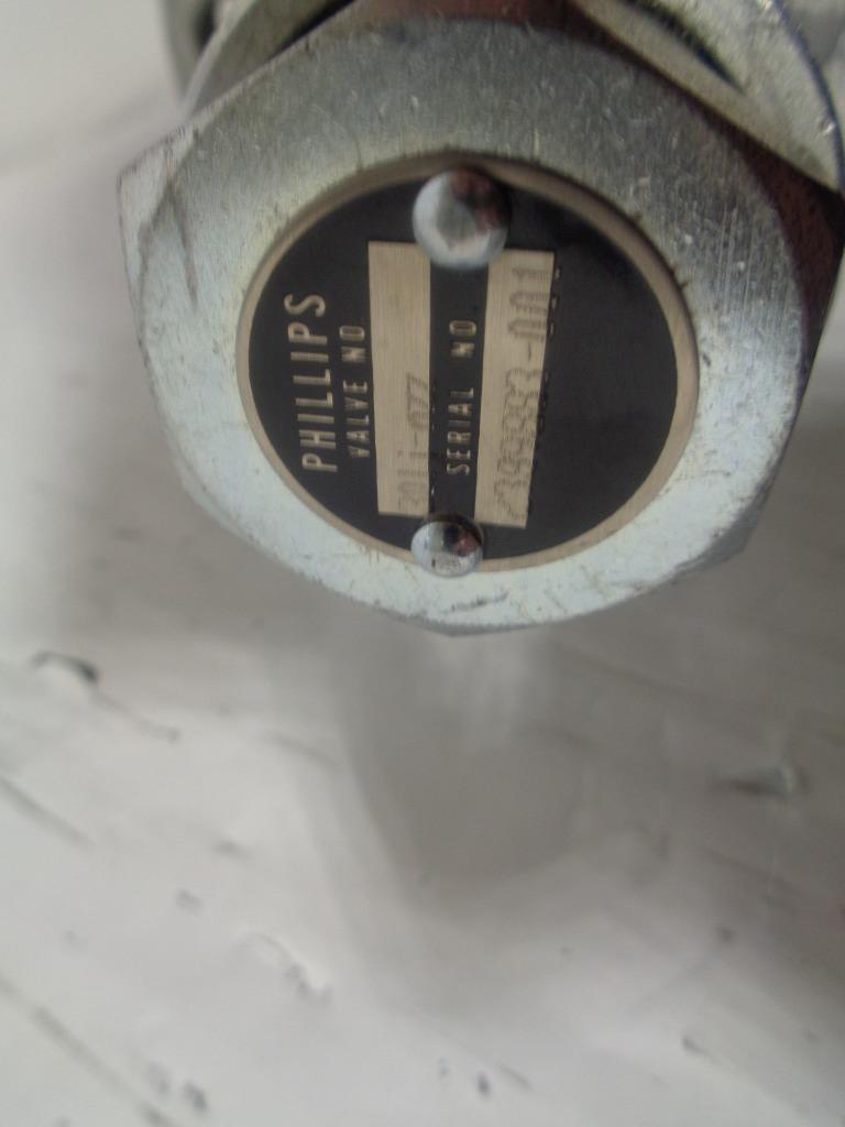 PHILLIPS FLOAT VALVE 301J-NZZ 9/32" ORIFICE NEW N3 R11