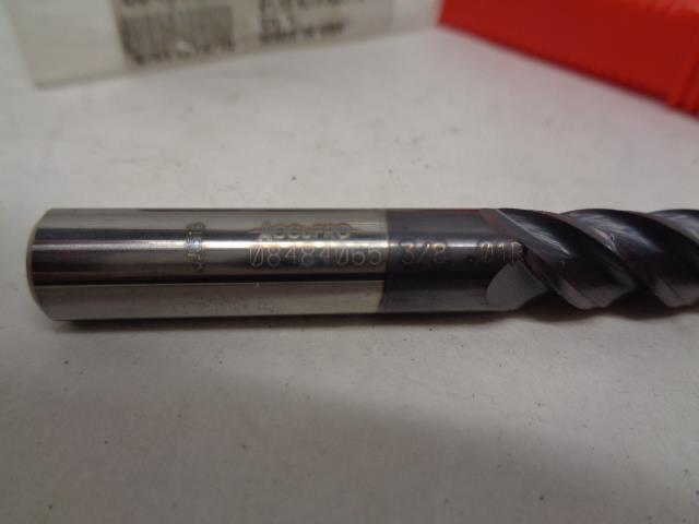 1 NEW ACCUPRO 3/8X3/8X7/8X2-1/2 0.010R 4FL EM ALTIN DRILL BIT 08484065 R22T2