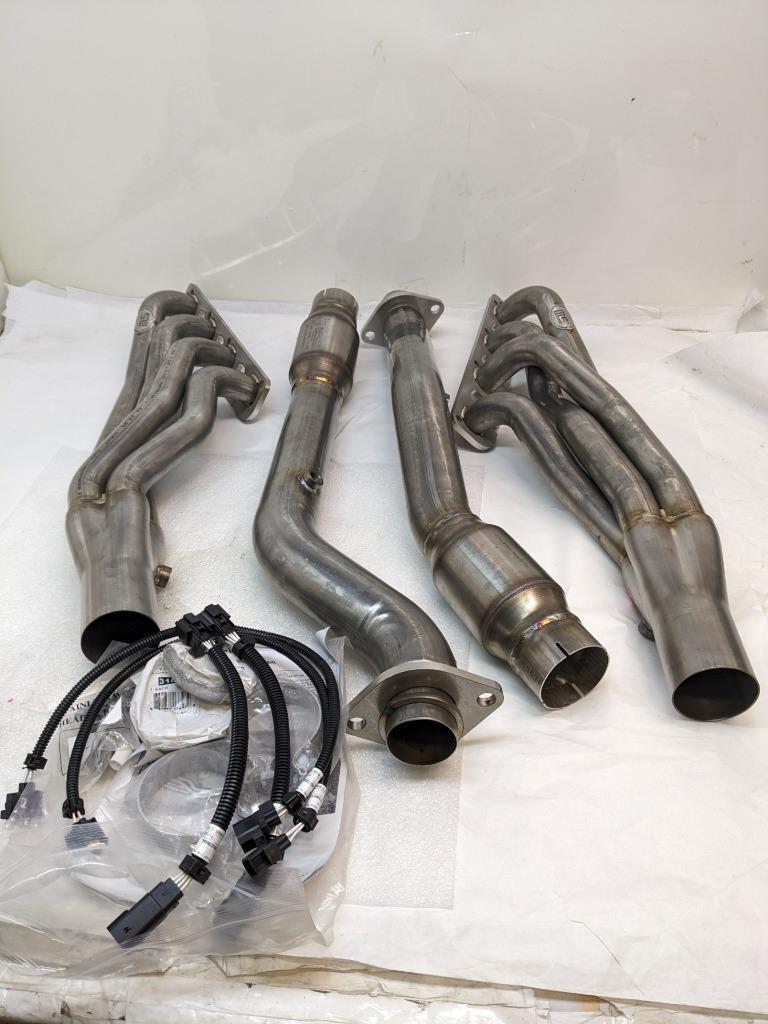 STAINLESS WORKS JEEP1862HCAT 1-7/8" HEADER KIT W/ MID PIPES FOR JEEP NEW B2