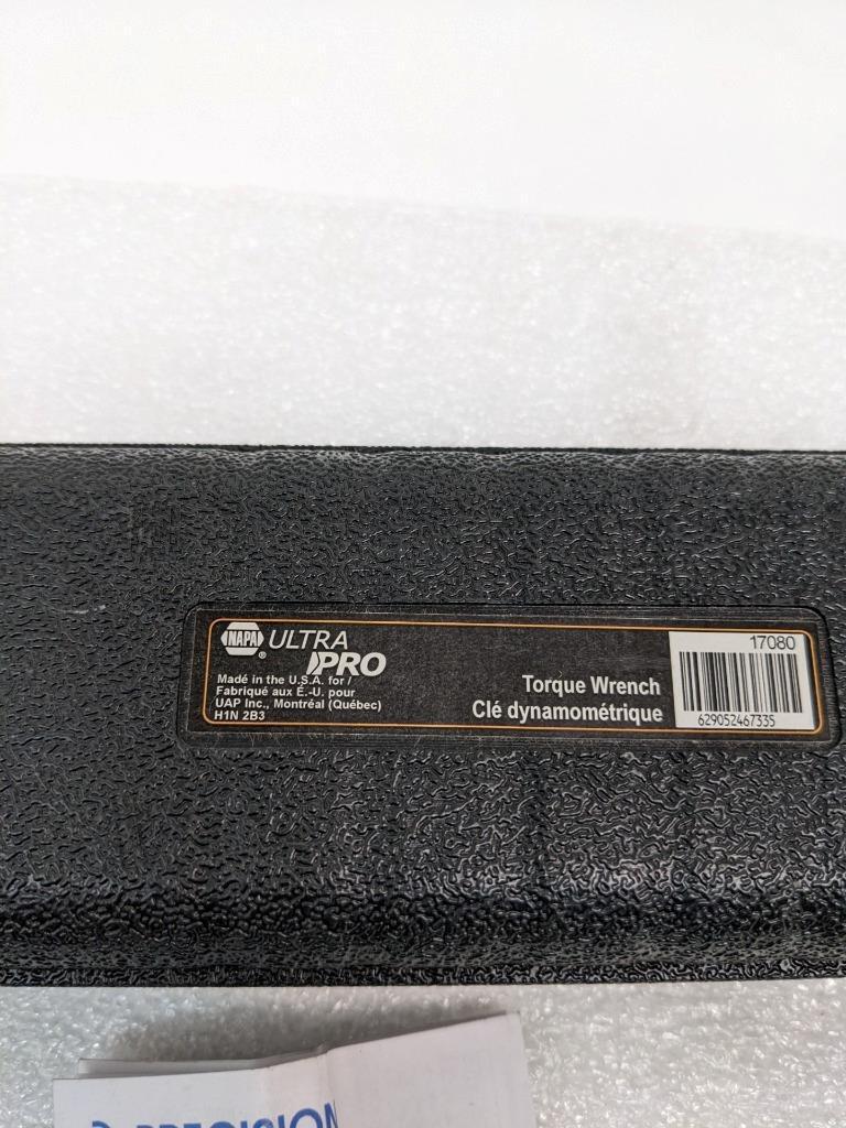 ULTRAPRO 17080 SPLITBEAM TORQUE WRENCH C3FR250F 1/2" DRIVE 50-250 FT-LBS NEW R27