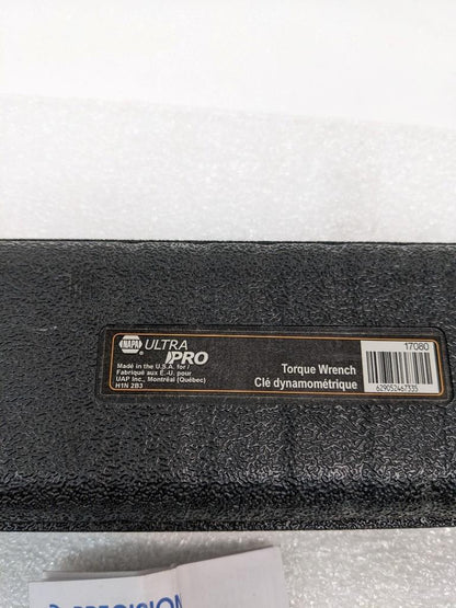 ULTRAPRO 17080 SPLITBEAM TORQUE WRENCH C3FR250F 1/2" DRIVE 50-250 FT-LBS NEW R27