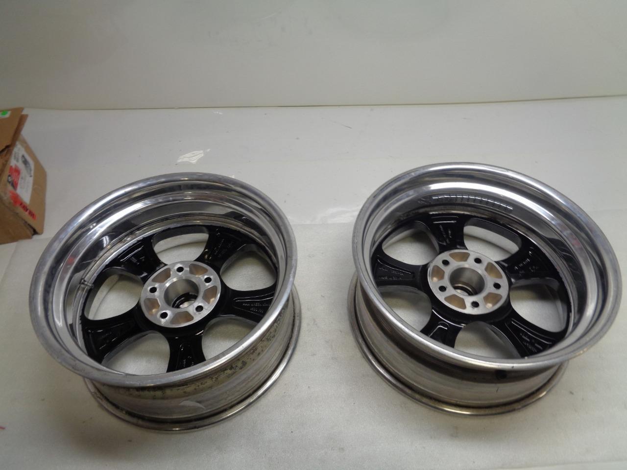 2 NEW FOOSE COUPE F228 BLACK CHROME LIP 18X8 ET-13 5X120.7 F2288806140 SR