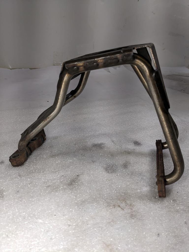 PORSCHE BOXSTER 987 05-08 MUFFLER SUPPORT BRACKET LEFT 99611112755 USED 996B.G.L