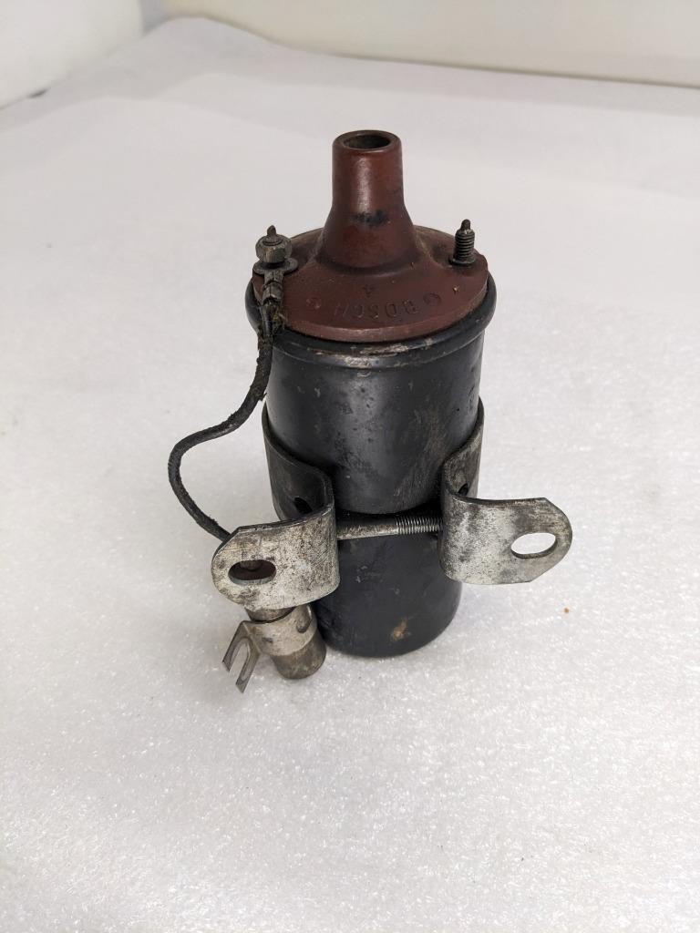BOSCH TK6A3 6V IGNITION COIL WITH BRACKET FOR PORSCHE 356A USED R20