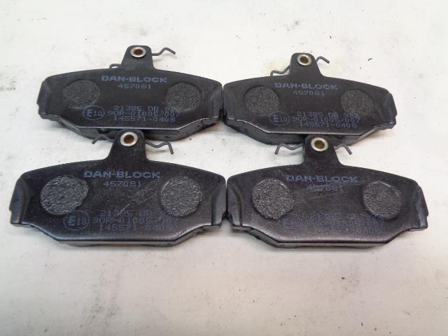 NEW DANBLOCK 457081 FRONT BRAKE PADS FITS LADA 1996 LADA SAMARA HATCHBACK R5TA