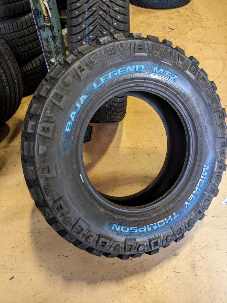 MICKEY THOMPSON BAJA LEGEND MTZ LT 265 70 17 121/118Q LRE 10PLY TIRE 90000057346