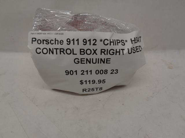 Porsche 911 912 *CHIPS* HEAT CONTROL BOX RIGHT USED GENUINE 901 211 008 23 R25T8