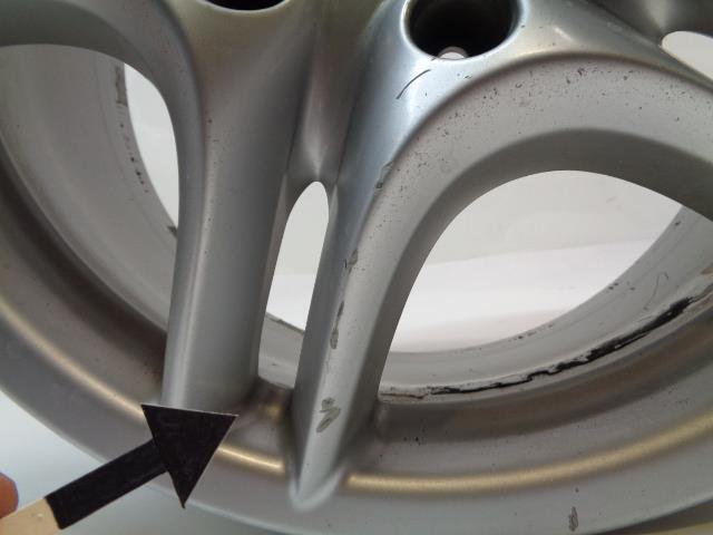 2 GENUINE PORSCHE TURBO TWIST FRONT WHEELS 17X7 ET55 5X130 996 362 124 0 WR