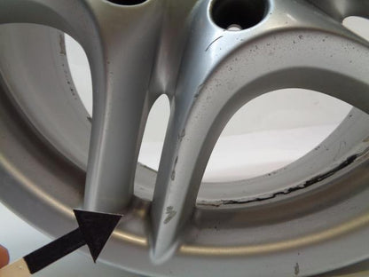 2 GENUINE PORSCHE TURBO TWIST FRONT WHEELS 17X7 ET55 5X130 996 362 124 0 WR