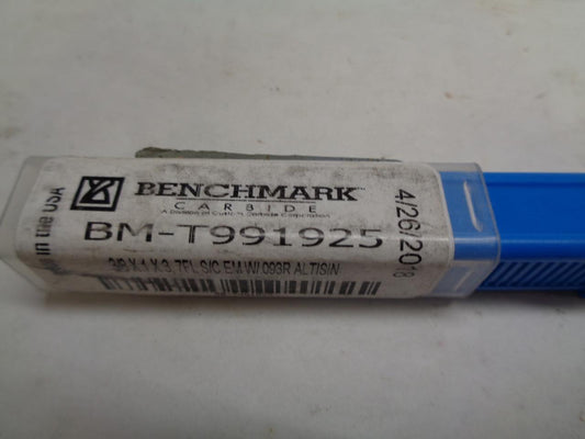 1 NEW BENCHMARK 3/8X1X3,7FL S/C EM W/0.93R ALTISIN BM-T991925 R22T2