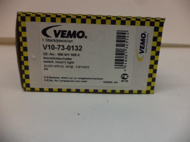 BRAND NEW VEMO HAZARD FLASHER SWITCH V10 73 0132 INT R17T1