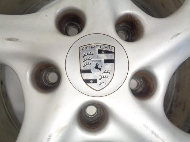 2 GENUINE PORSCHE TURBO TWIST FRONT WHEELS 17X7 ET55 5X130 996 362 124 0 WR