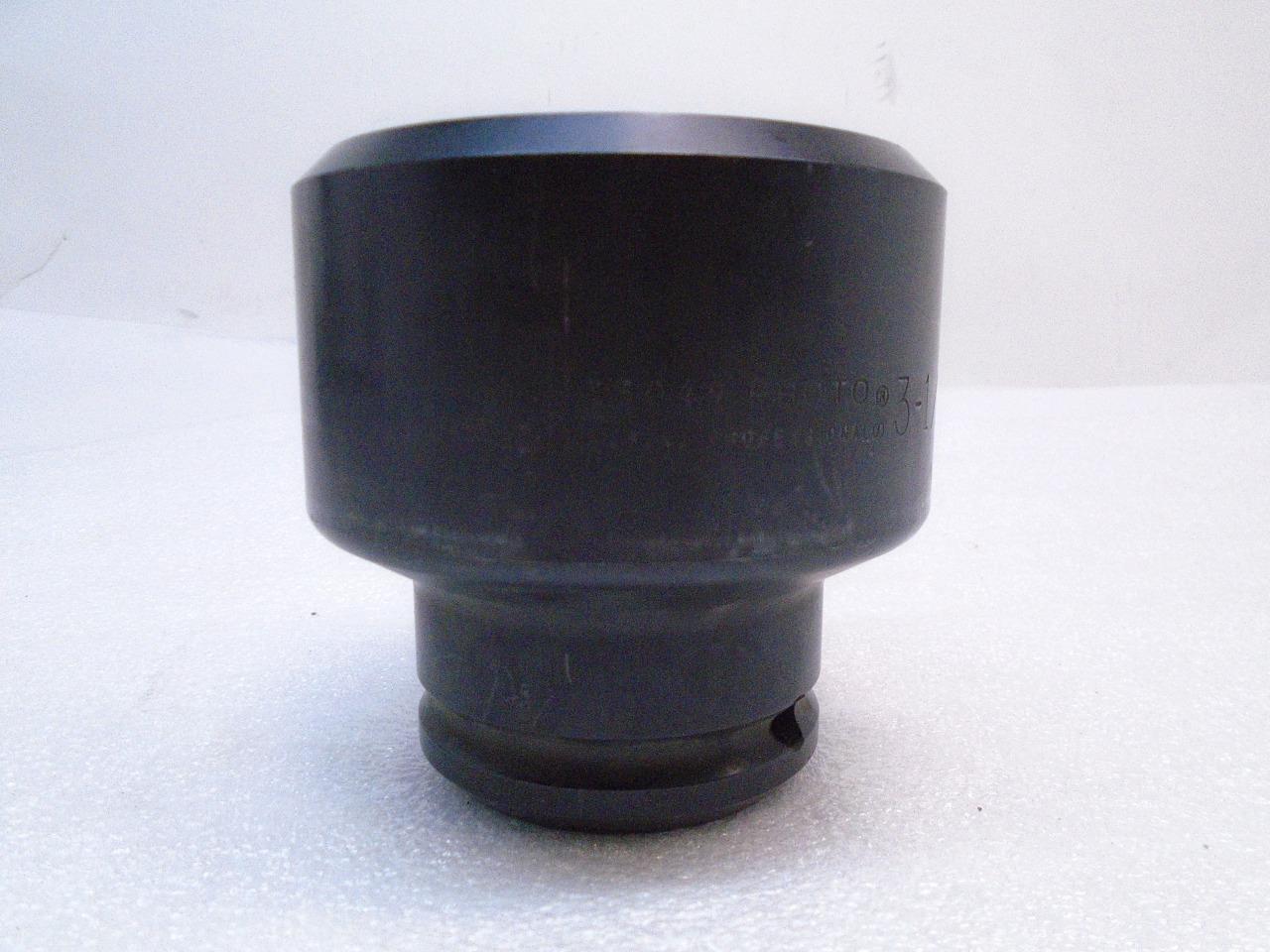 NEW STANLEY PROTO 15049 1-1/2 IN. DR. IMPACT SOCKET 3-1/16. 6 PT. R22