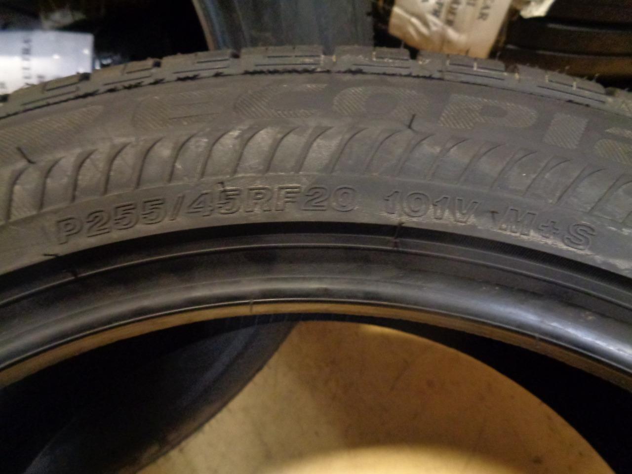 4 BRIDGESTONE ECOPIA H/L 422 PLUS RFT P 255 45 20 101V ALL SEASON TIRES 008815