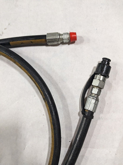 POWER TEAM SPX ELECTRIC HYDRAULIC PUMP PE550 W/ MR571 POST TENSION JACK